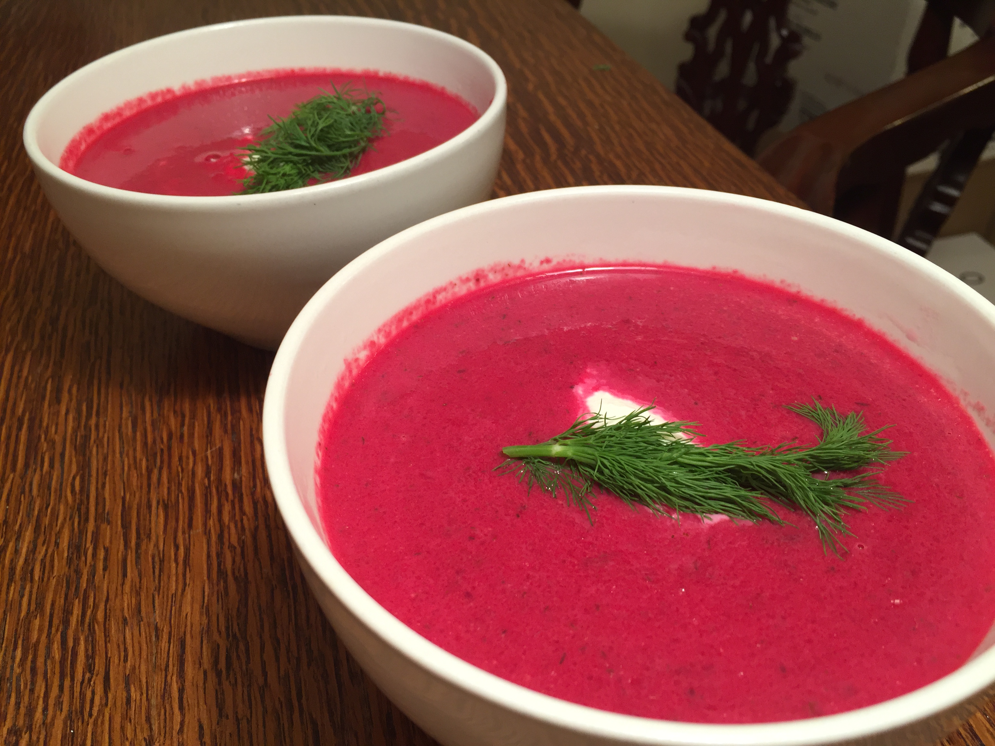 Beet and Dill Soup